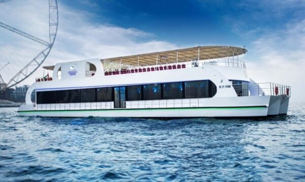Catamaran Glass Boat Premium Standard 110 AED PER PERSON