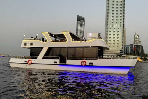 Catamaran Fiber Glass Boat VIP Package 79 AED PER PERSON