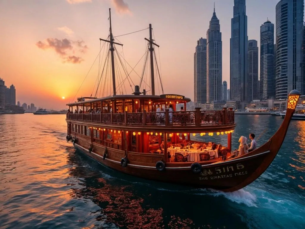 Top 5 Dhow Cruise Experiences in Dubai Marina
