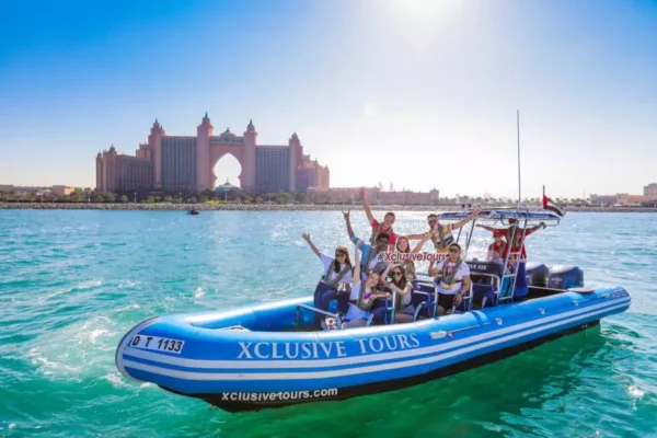 Speed Boat Tour Dubai Marina 90 Minutes Tour Package 160 AED PER PERSON