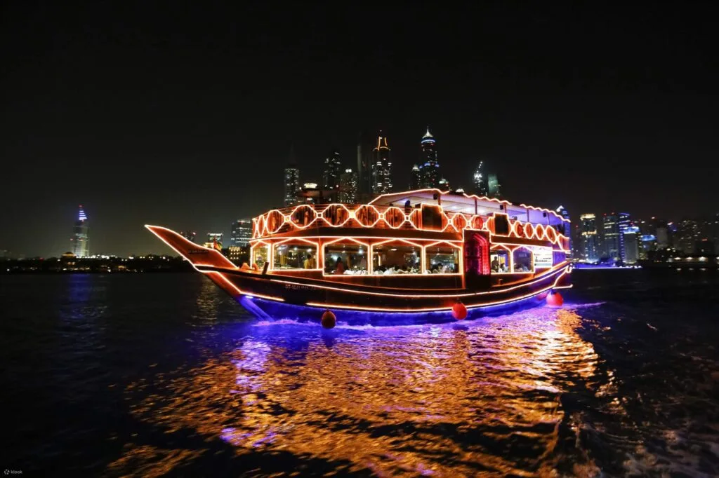 Dhow Cruise Dubai best Floating Rastaurant In Dubai
