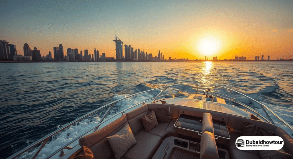 sunset cruise and dinner on a luxury yacht